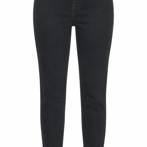 Topshop Womens Black Cotton Skinny Jeans Size 28 in L32 in Regular Zip
