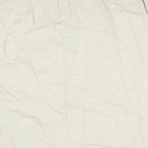 Joanna Hope Womens Beige Cotton A-Line Skirt Size 14