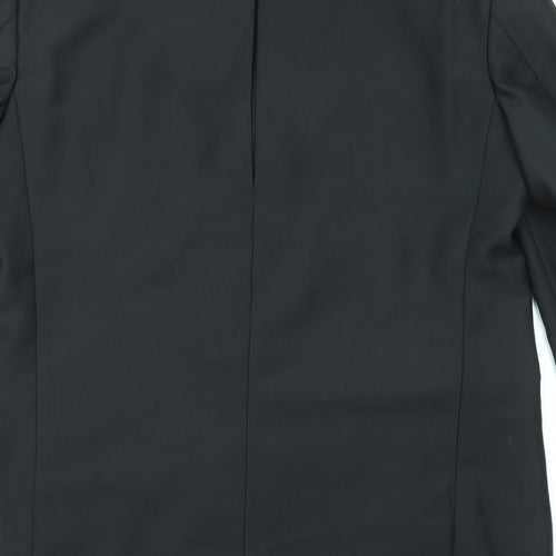 Pallini Mens Black Polyester Jacket Suit Jacket Size 42 Regular