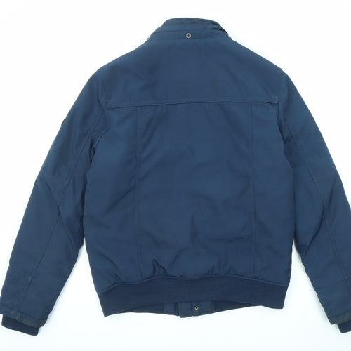 Tommy Hilfiger Mens Blue Jacket Size M Zip