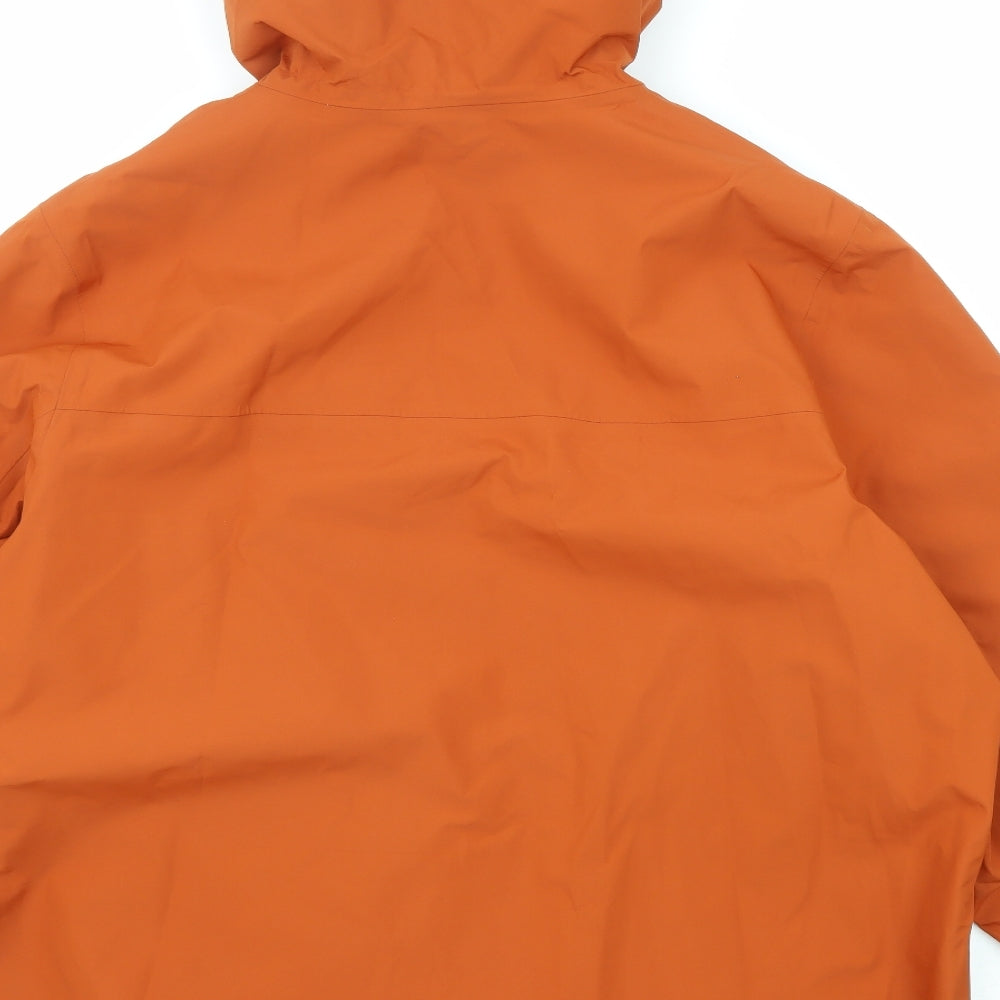 Marks and Spencer Mens Orange Jacket Size XL Zip