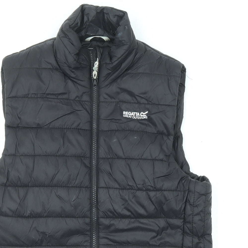 Regatta Womens Black Gilet Jacket Size 14 Zip