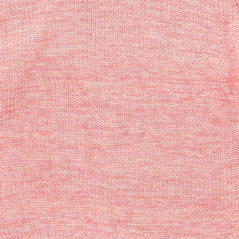 Marks and Spencer Womens Multicoloured Round Neck Cotton Pullover Jumper Size 12