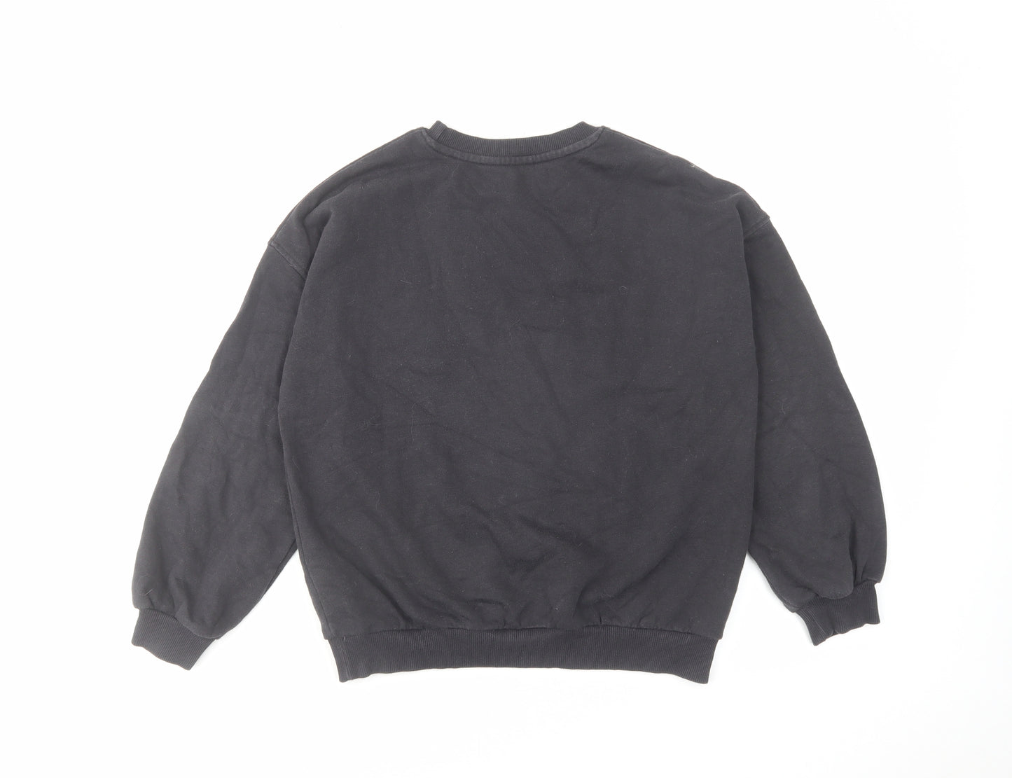 Marks and Spencer Boys Grey Cotton Pullover Sweatshirt Size 11-12 Years Pullover - Brooklyn USA