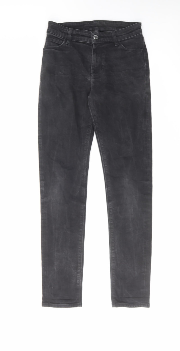 Noak Mens Black Cotton Skinny Jeans Size 28 in L32 in Regular Zip