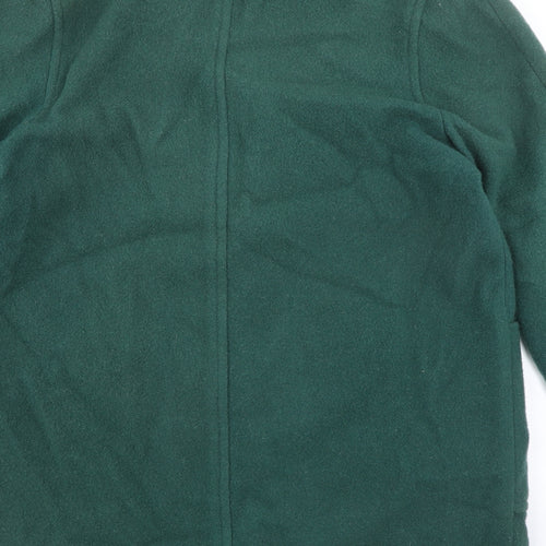 Murray Brothers Womens Green Overcoat Coat Size 18 Button