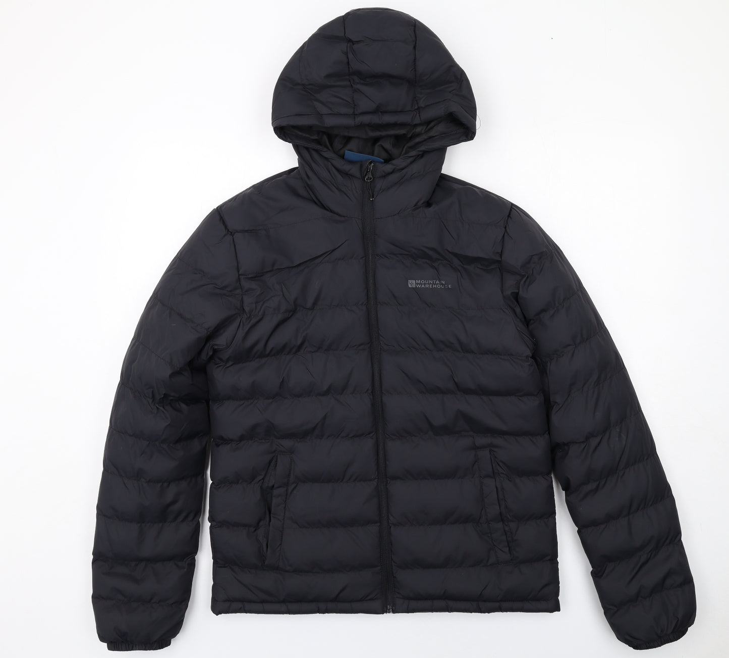 Mountain Warehouse Mens Black Jacket Coatigan Size S Zip
