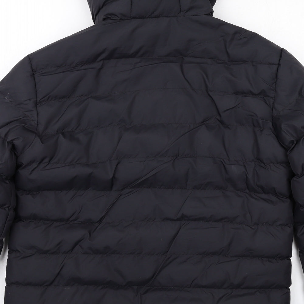 Mountain Warehouse Mens Black Jacket Coatigan Size S Zip