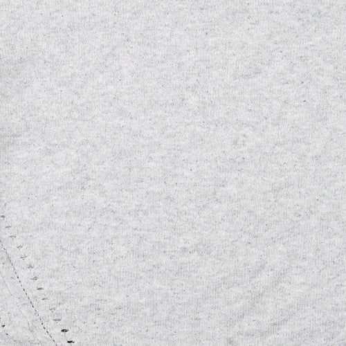Topshop Womens Grey Round Neck Acrylic Pullover Jumper Size 10