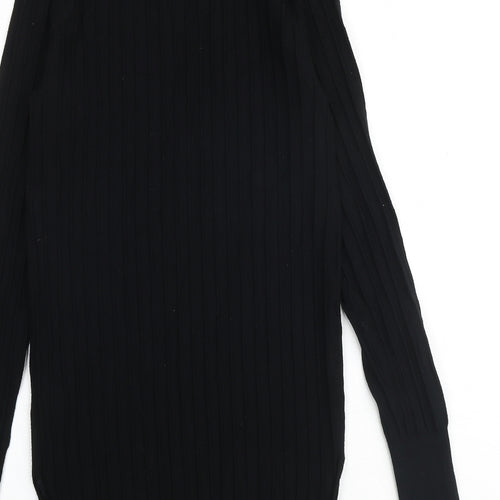 Inwear Womens Black Round Neck Viscose Pullover Jumper Size S