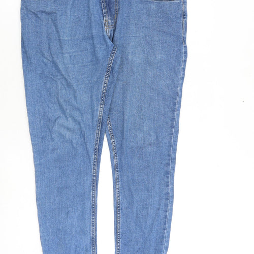 Denim & Co. Mens Blue Cotton Skinny Jeans Size 30 in L30 in Slim Zip