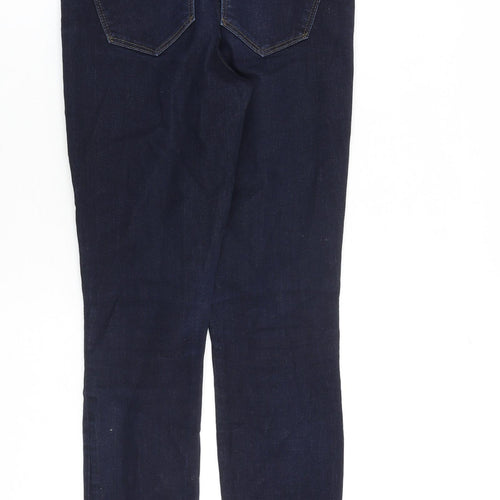 Gap Womens Blue Cotton Skinny Jeans Size 26 in L27 in Slim Zip