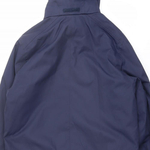 Peter Storm Womens Blue Windbreaker Jacket Size 14 Zip