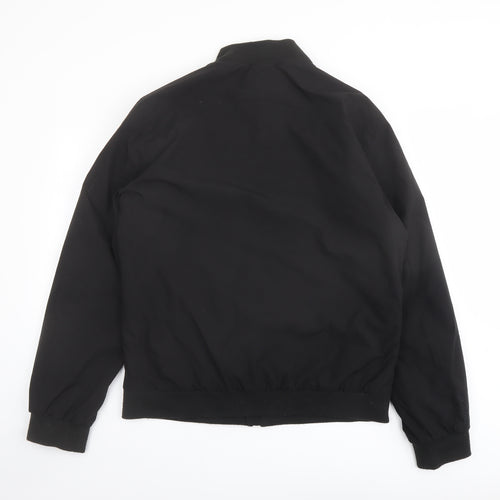 Superdry Mens Black Jacket Size L Zip