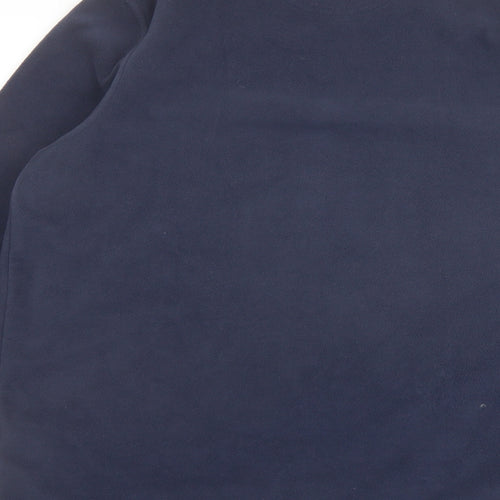 Blue Harbour Mens Blue Polyester Pullover Sweatshirt Size L