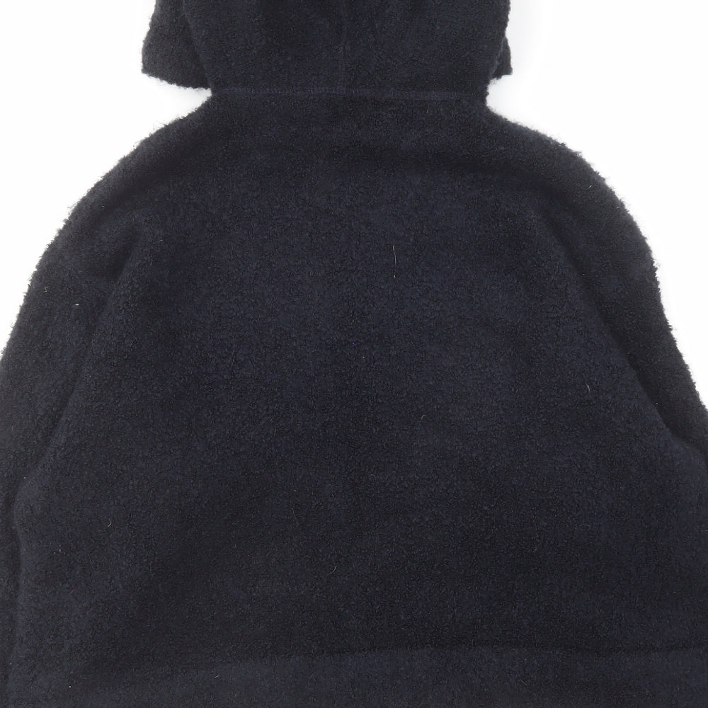 Marks and Spencer Womens Blue Round Neck Acrylic Pullover Jumper Size M