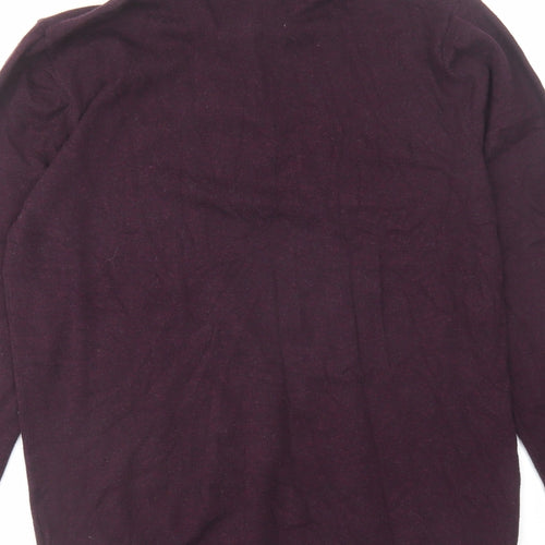 NEXT Mens Red Cotton Polo Size M Collared Button
