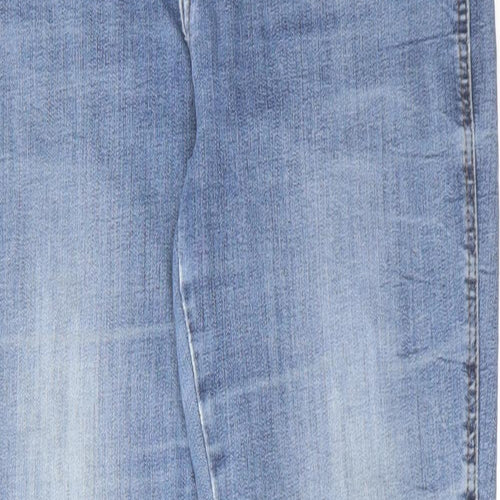 Red Button Womens Blue Cotton Skinny Jeans Size 10 L29 in Regular Zip