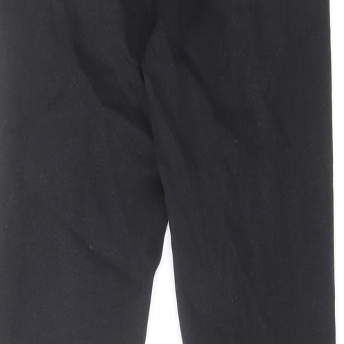 Missguided Womens Black Cotton Skinny Jeans Size 6 L27 in Regular Zip