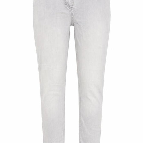 NEXT Womens Grey Cotton Skinny Jeans Size 10 L31 in Regular Zip