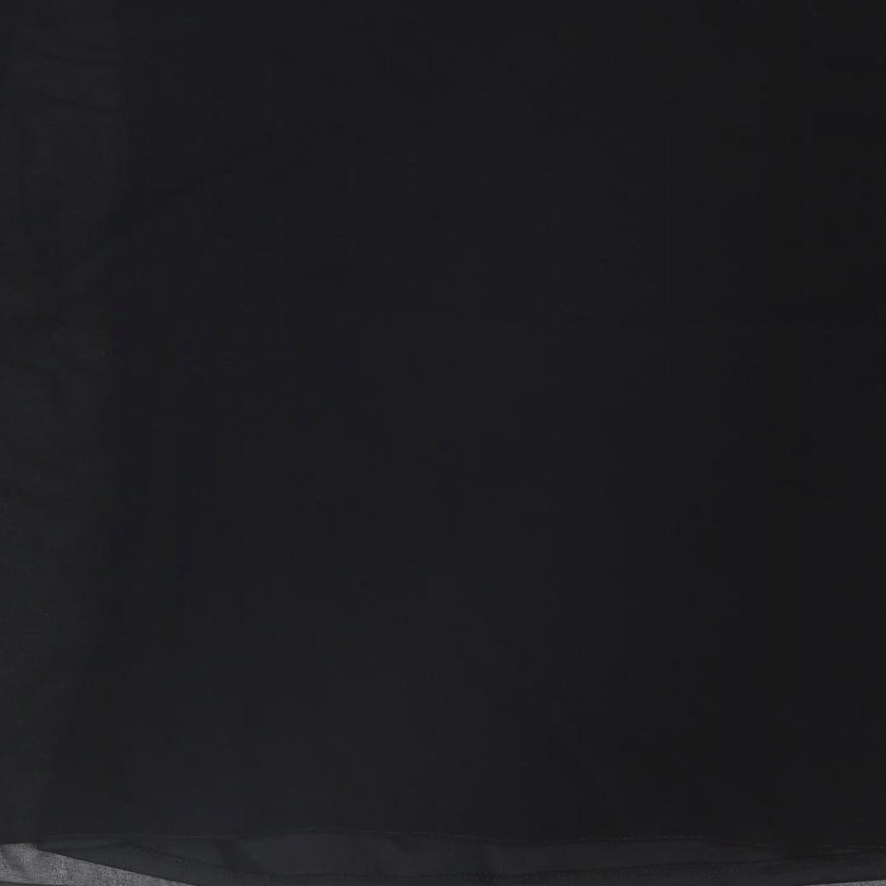 Roman Womens Black Polyester Basic Blouse Size 18 Round Neck - Star