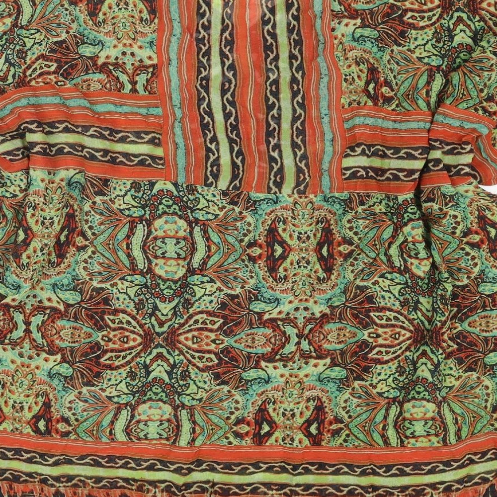 Monsoon Womens Multicoloured Paisley Viscose Cover Up Size S