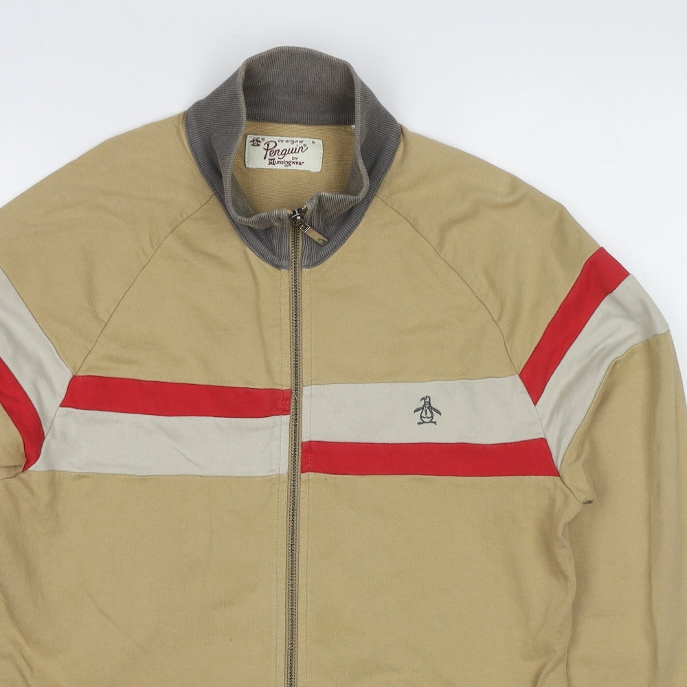 Original Penguin Mens Brown Cotton Pullover Sweatshirt Size M