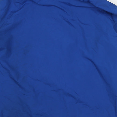 Regatta Mens Blue Rain Coat Jacket Size 3XL Zip