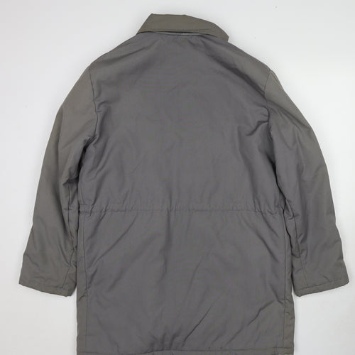 Canada Mens Grey Parka Jacket Size M Zip