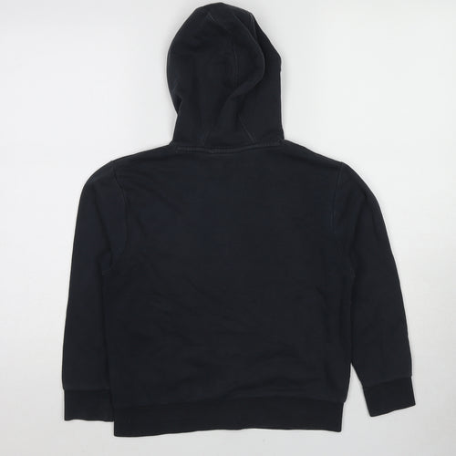 NEXT Boys Blue Cotton Full Zip Hoodie Size 8 Years Zip