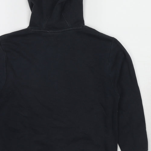 NEXT Boys Blue Cotton Full Zip Hoodie Size 8 Years Zip