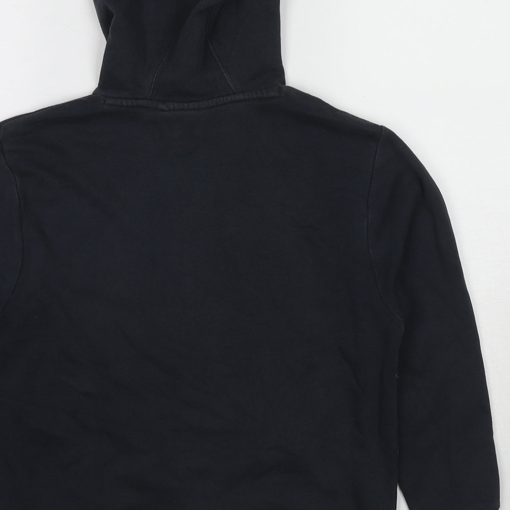 NEXT Boys Blue Cotton Full Zip Hoodie Size 8 Years Zip