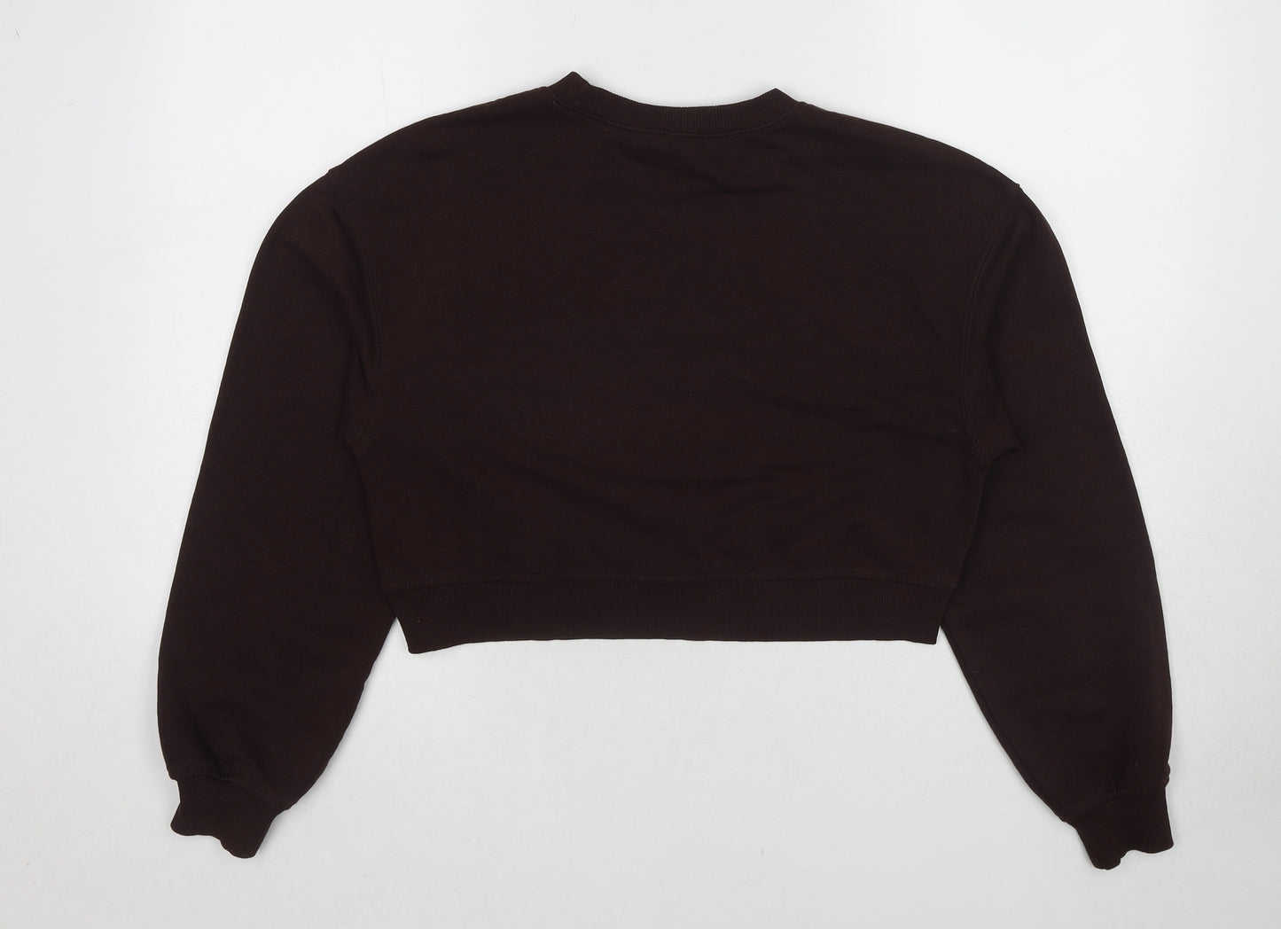 Divided by H&M Womens Brown Cotton Pullover Sweatshirt Size S Pullover - Love