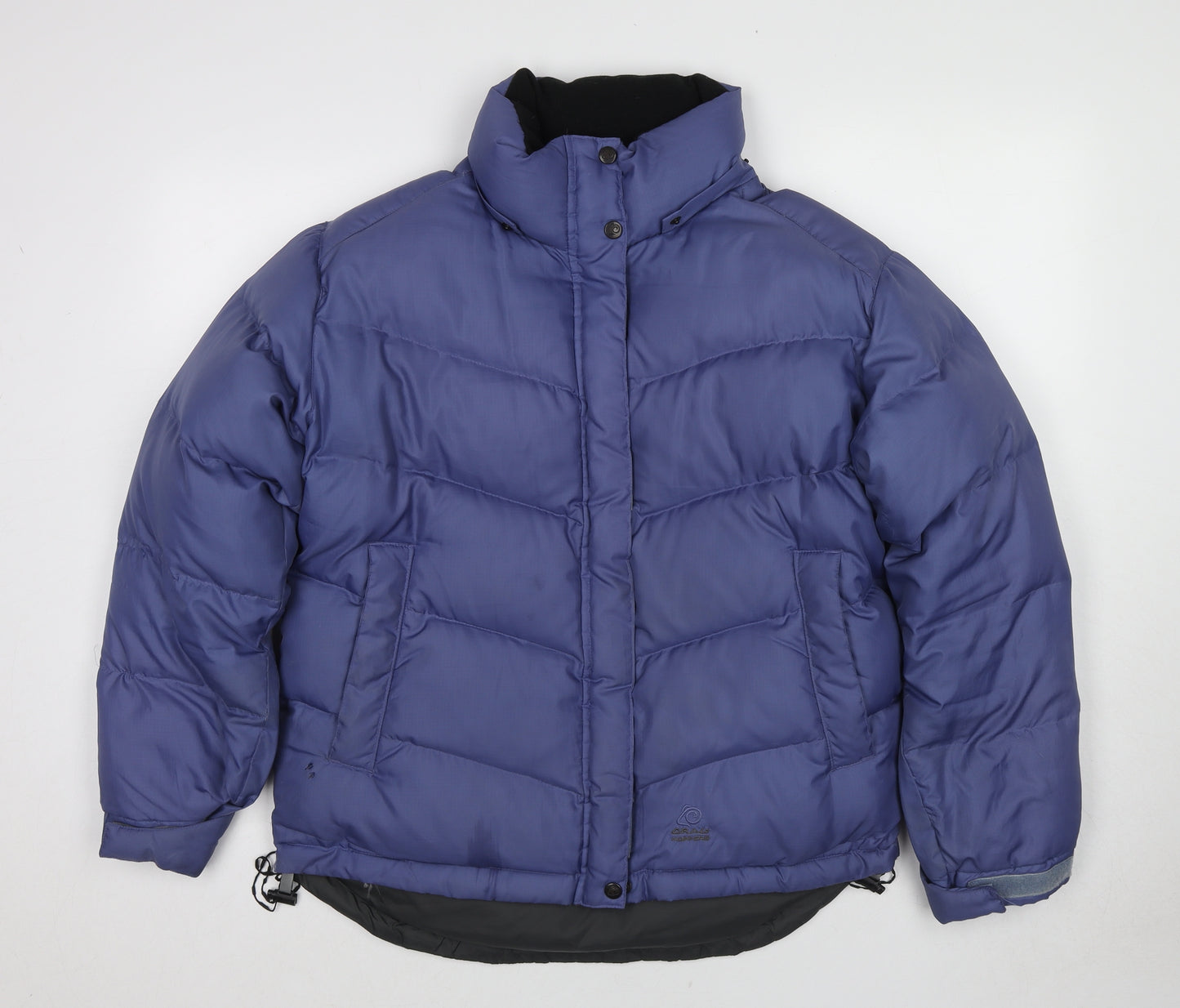 Craghoppers Womens Blue Puffer Jacket Jacket Size 12 Zip