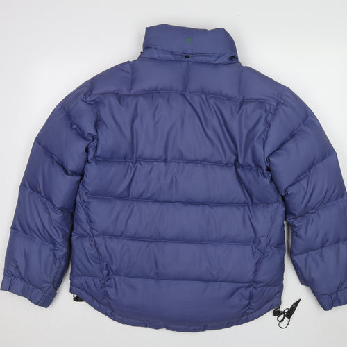 Craghoppers Womens Blue Puffer Jacket Jacket Size 12 Zip