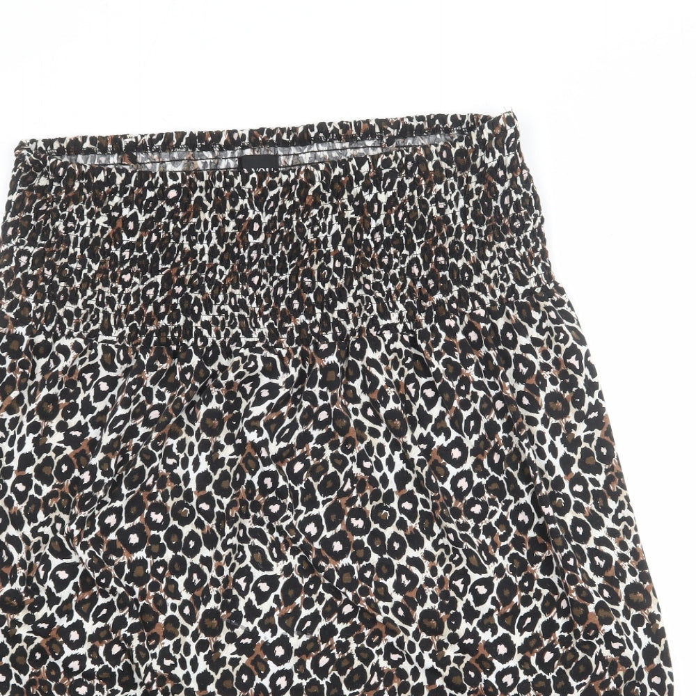 B.You Womens Multicoloured Animal Print Polyester A-Line Skirt Size 20 - Leopard pattern Size 20-22