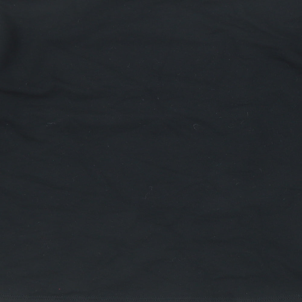 River Island Girls Black Cotton Pullover Sweatshirt Size 11-12 Years Pullover - L'amour