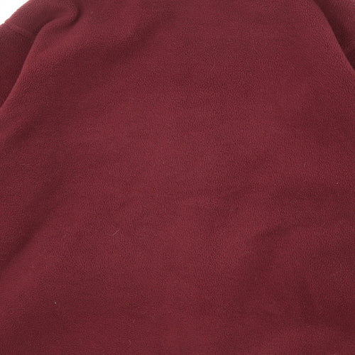 Uneek Mens Red Jacket Size M Zip