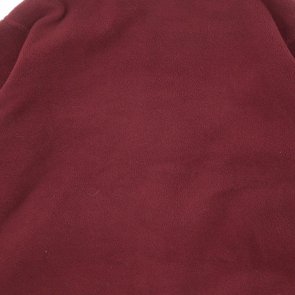 Uneek Mens Red Jacket Size M Zip