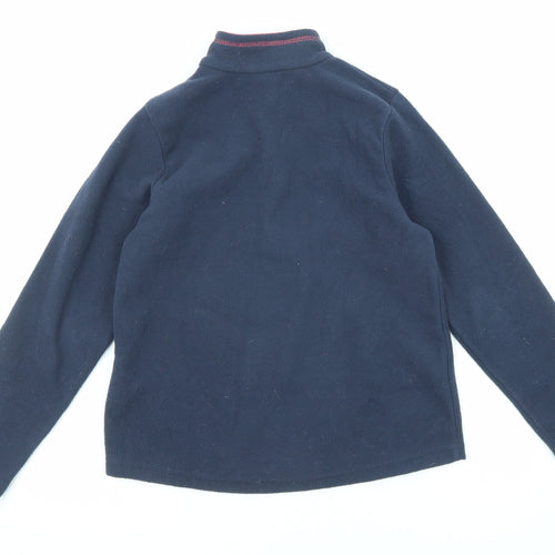 Quechua Girls Blue Polyester Pullover Sweatshirt Size 8-9 Years Zip