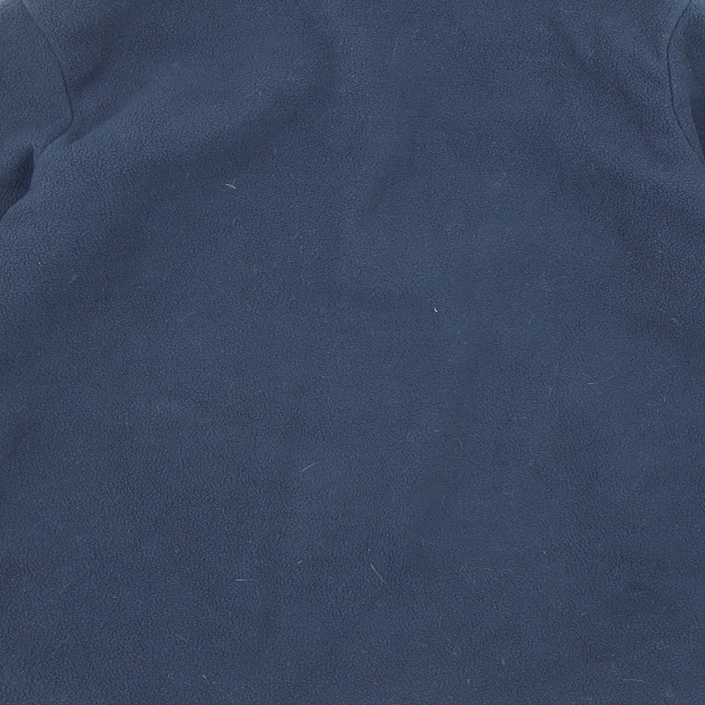 Quechua Girls Blue Polyester Pullover Sweatshirt Size 8-9 Years Zip