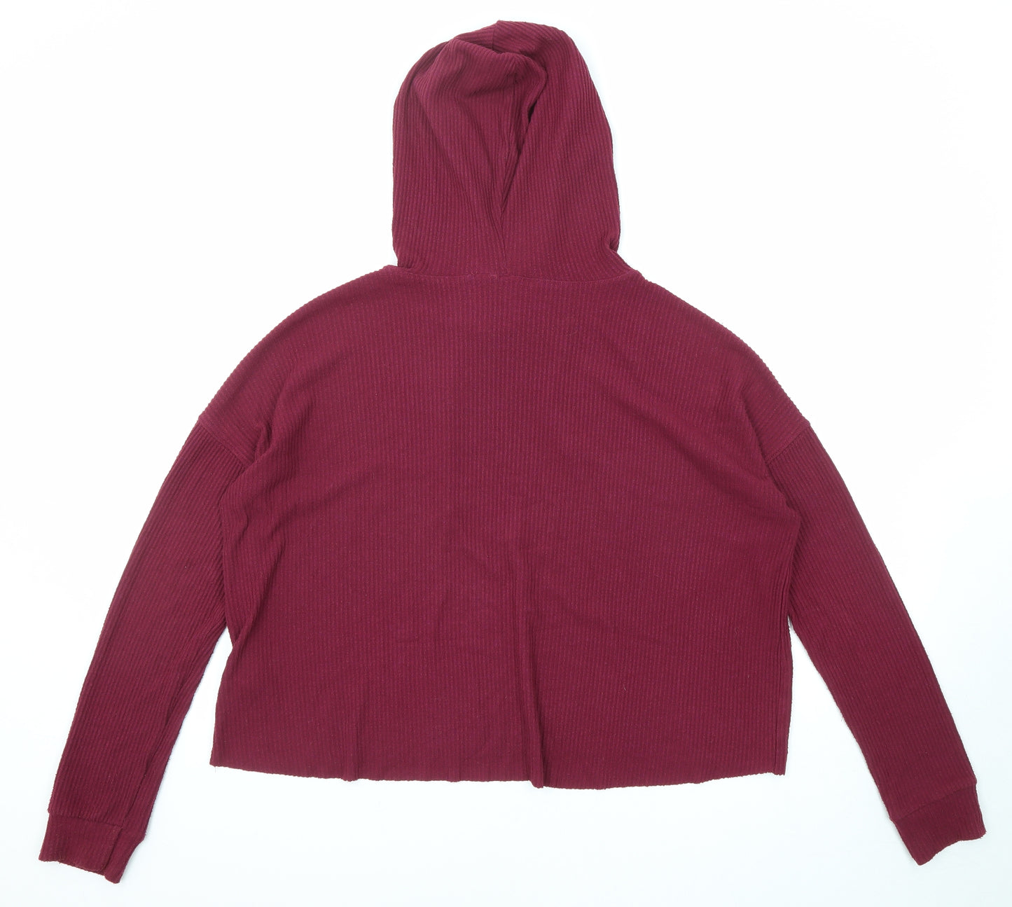 BDG Womens Purple Round Neck Polyester Pullover Jumper Size XS
