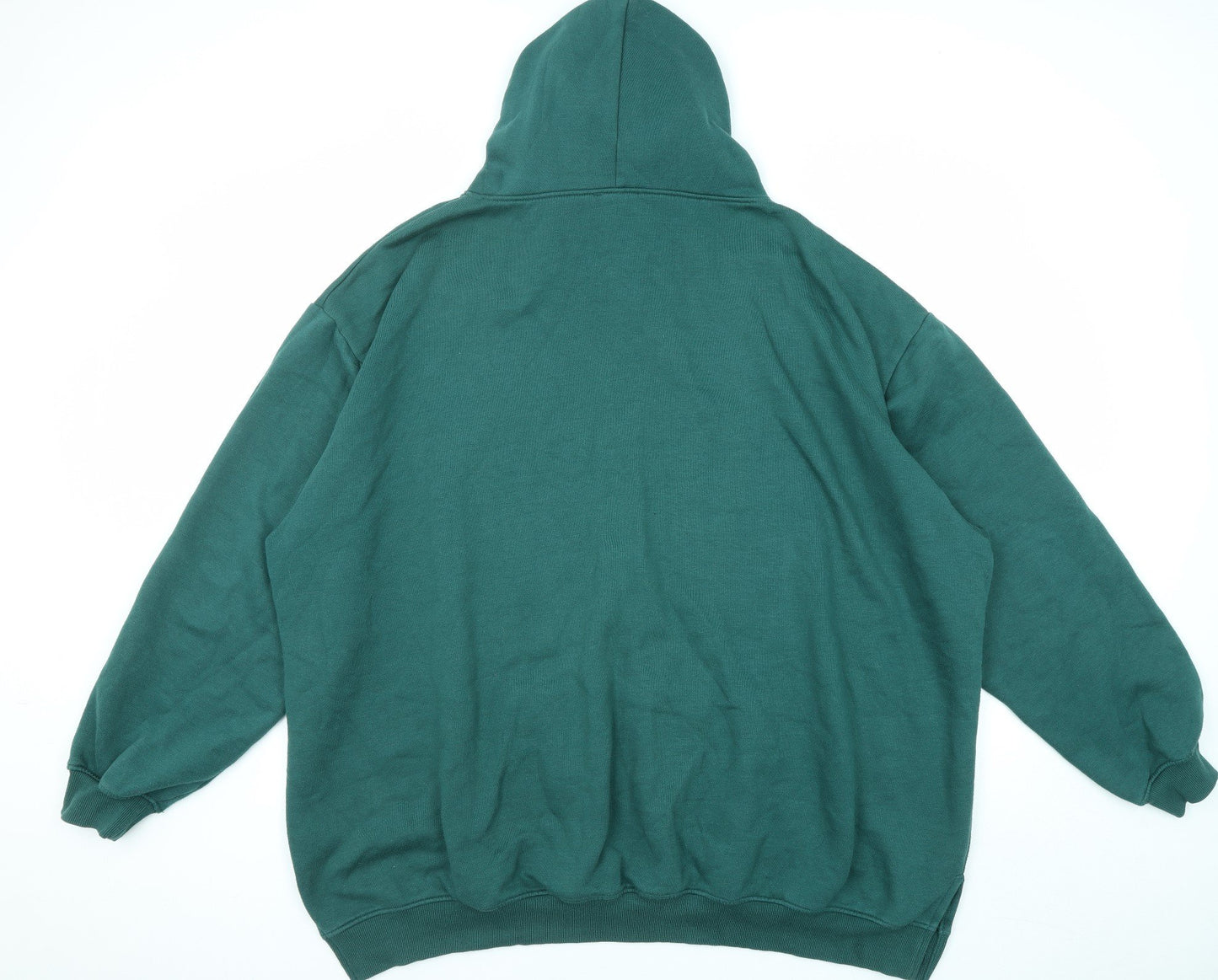 Public Desire Womens Green Polyester Pullover Hoodie Size 24 Pullover - New York