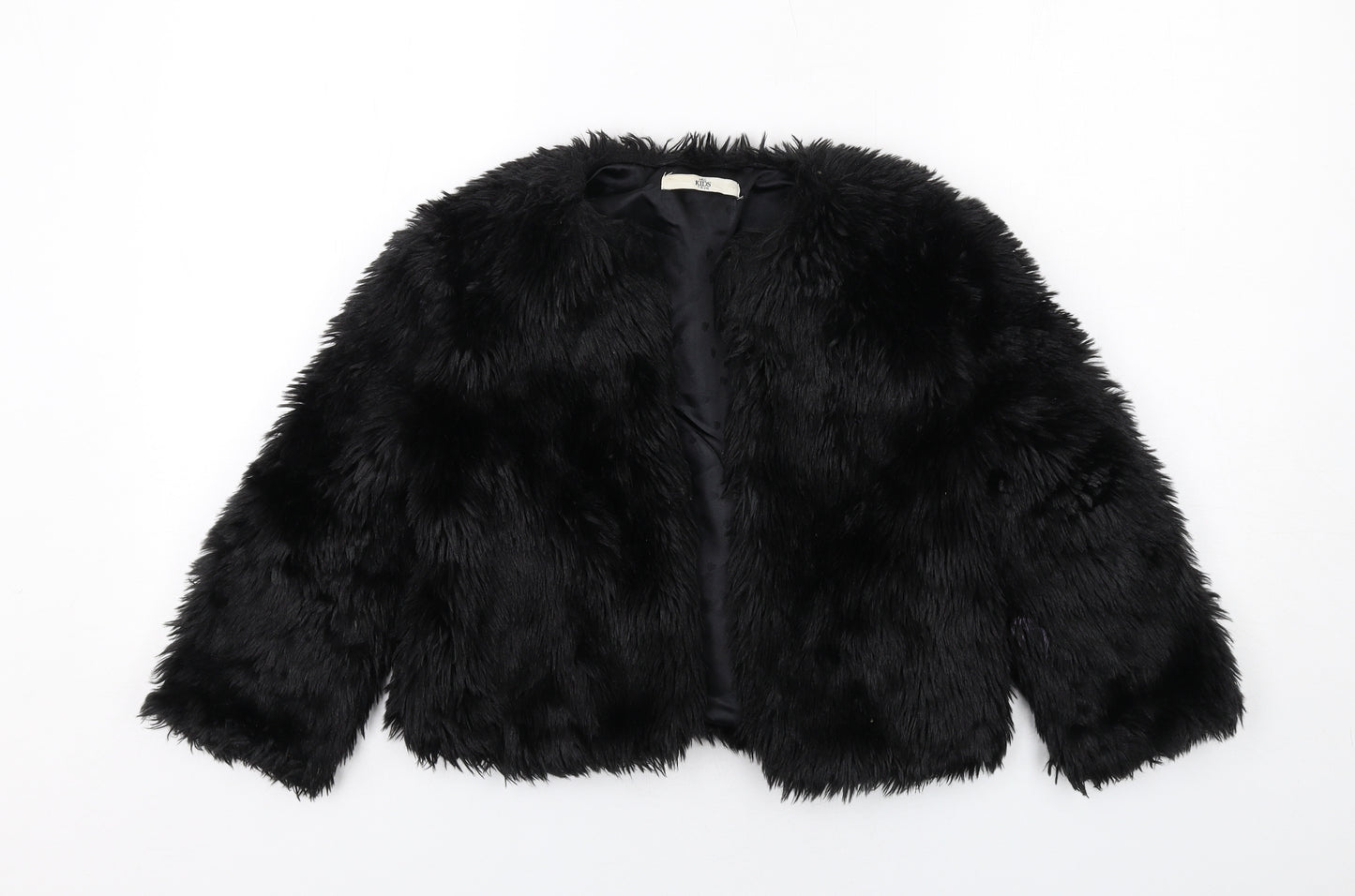 Marks and Spencer Girls Black Jacket Size 7-8 Years