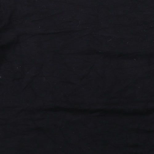 Per Una Womens Black Round Neck Viscose Pullover Jumper Size 14