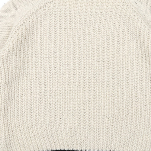 Dorothy Perkins Womens Ivory Round Neck Acrylic Pullover Jumper Size 12