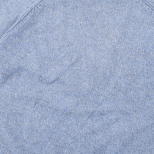 EWM Womens Blue Round Neck Cotton Pullover Jumper Size 18 - Size 18-20