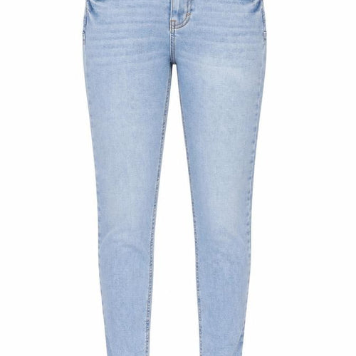 Pull&Bear Womens Blue Cotton Skinny Jeans Size 4 L28 in Slim Zip