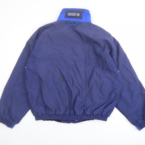 Crew Clothing Mens Blue Jacket Size S Zip
