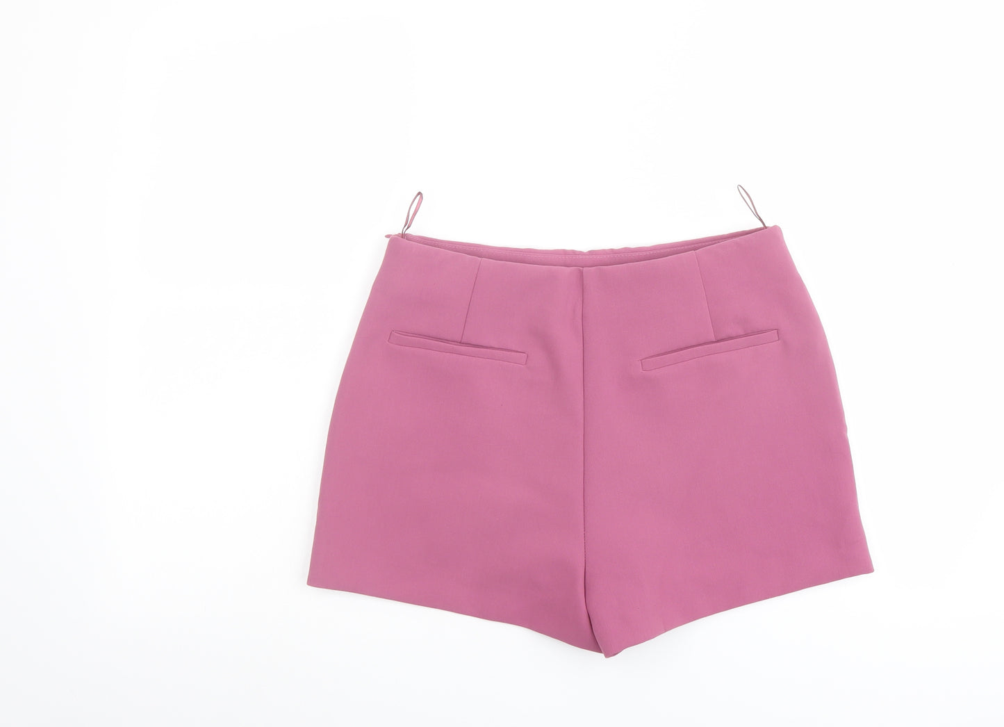 Zara Womens Purple Polyester Skort Size M L3 in Regular Zip
